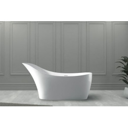 Ванна из искусственного камня ABBER Stein AS9618 белая матовая