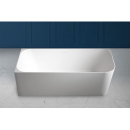 Ванна из искусственного камня ABBER Stein AS9621-1.7 L белая матовая