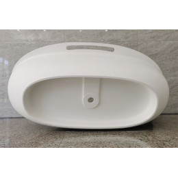 Ванна из искусственного камня ABBER Stein AS9631 белая матовая