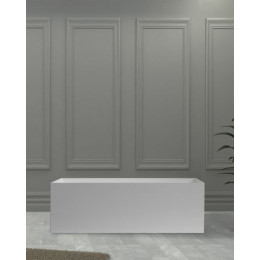 Ванна из искусственного камня ABBER Stein AS9640-1.6 белая матовая