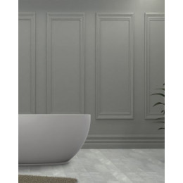 Ванна из искусственного камня ABBER Stein AS9641-1.3 белая матовая