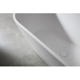 Ванна из искусственного камня ABBER Frankfurt AM9941 белая матовая