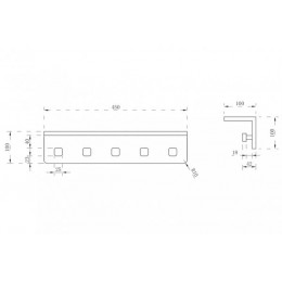 Вешалка с полкой ABBER Stein AS1651MB черная матовая