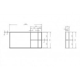 Зеркальный шкаф ABBER Stein AS6639 белый матовый