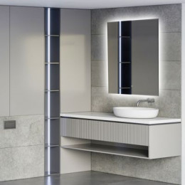 Зеркало ABBER See AG6103S-0.6 с подсветкой, сенсорный выключатель, диммер