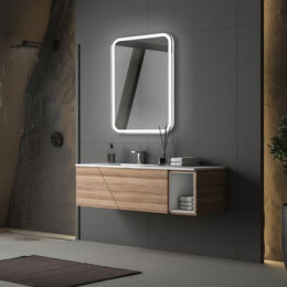 Зеркало ABBER See AG6105S с подсветкой, сенсорный выключатель, диммер