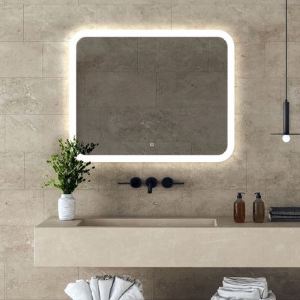 Зеркало ABBER See AG6109SL-1.0 с подсветкой, сенсорный выключатель, диммер