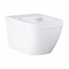 Унитаз подвесной Grohe Euro Ceramic 39328000 + Крышка-сиденье Grohe Euro Ceramic 39330002 с микролифтом