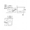 Унитаз подвесной Grohe Euro Ceramic 39328000 + Крышка-сиденье Grohe Euro Ceramic 39330002 с микролифтом