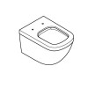 Унитаз подвесной Grohe Euro Ceramic 39328000 + Крышка-сиденье Grohe Euro Ceramic 39330002 с микролифтом