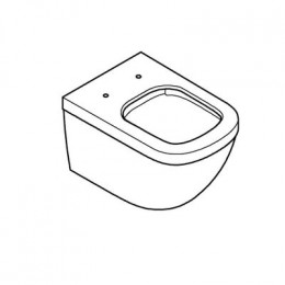 Унитаз подвесной Grohe Euro Ceramic 39328000 + Крышка-сиденье Grohe Euro Ceramic 39330002 с микролифтом