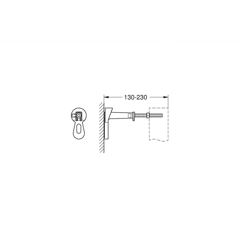 Комплект инсталляции для унитаза GROHE Rapid SL 3 в 1 с панелью смыва Skate Cosmopolitan, альпин-белый (38772SH0)