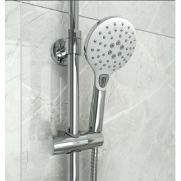 Душевой гарнитур с верхней лейкой белый IDDIS Ray (RAYSW3Fi76)