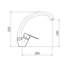 Смеситель для кухни FASHUN (A54113-8)