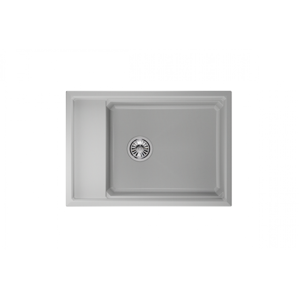 Кухонная мойка GRANULA Kitchen Space (7305, АРКТИК)