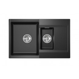Кухонная мойка GRANULA ESTETICA (7808, ШВАРЦ)