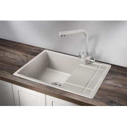 Кухонная мойка GRANULA (6501, БАЗАЛЬТ)