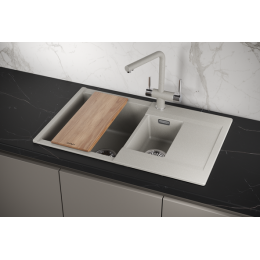 Кухонная мойка GRANULA ESTETICA (7808, БАЗАЛЬТ)