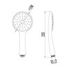 Смеситель для ванны и душа Lemark Pramen (LM3314C)