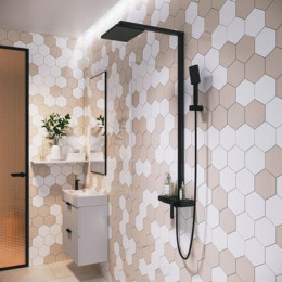 Душевая система, черная, Timo Torne (SX-4310/03)