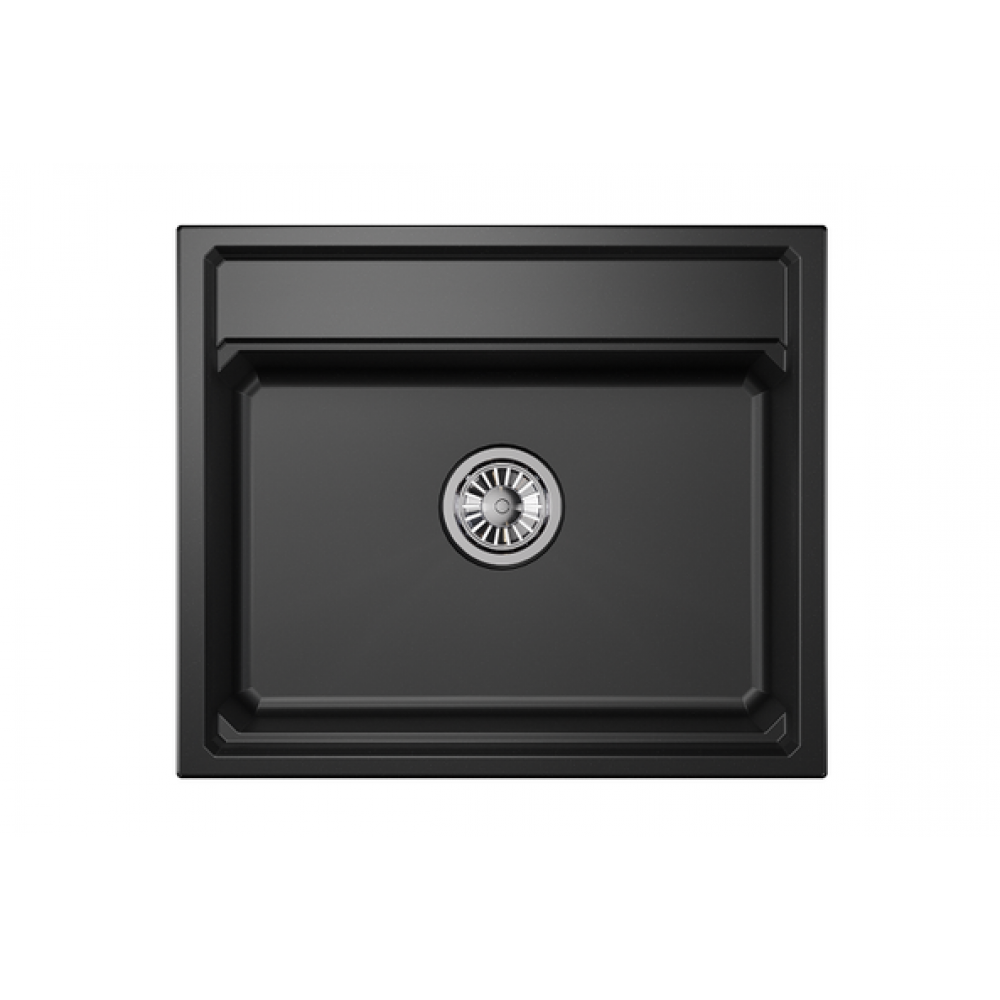 Кухонная мойка GRANULA Kitchen Space (6003, ШВАРЦ)