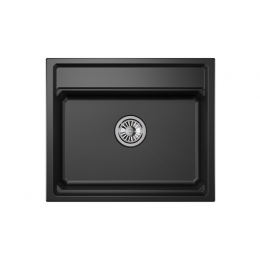 Кухонная мойка GRANULA Kitchen Space (6003, ШВАРЦ)