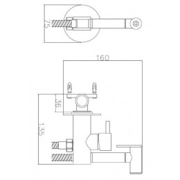 Гигиенический душ ESKO (SMH05)