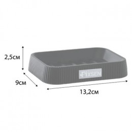 Мыльница Fixsen BLACK WOOD (FX-401-4)