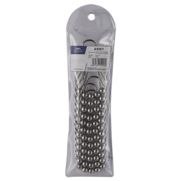 Кольца с роликами и замком FASHUN для навеса шторок в ванную комнату (A9001)