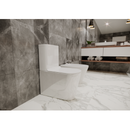 Унитаз с бачком напольный TIMO INARI 670*370*872 (TK-501)