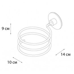 Держатель для фена FIXSEN Round (FX-92119)