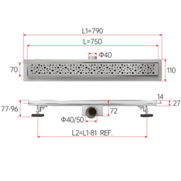 Дренажный канал FASHUN (A417502)