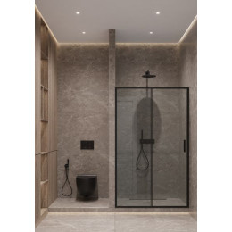 Душевая дверь Timo TD-120/03C-6, раздвижная 1950*1200, стекло прозрачное 6 мм (T01)