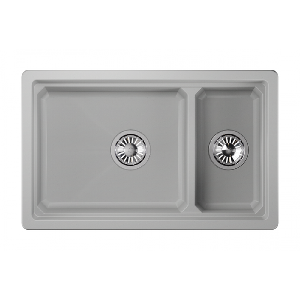 Кухонная мойка GRANULA Kitchen Space (7304U, АРКТИК)