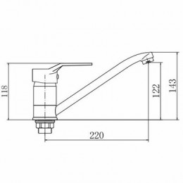Смеситель для кухни FASHUN (A4963)