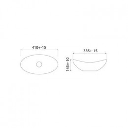 Умывальник накладной Iddis Cloud, белый (CLOWS06i27)