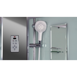 Душевая кабина Timo Comfort Fabric Glass 120*85*220  (T-8802LF)