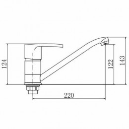 Смеситель для кухни FASHUN (A4965)