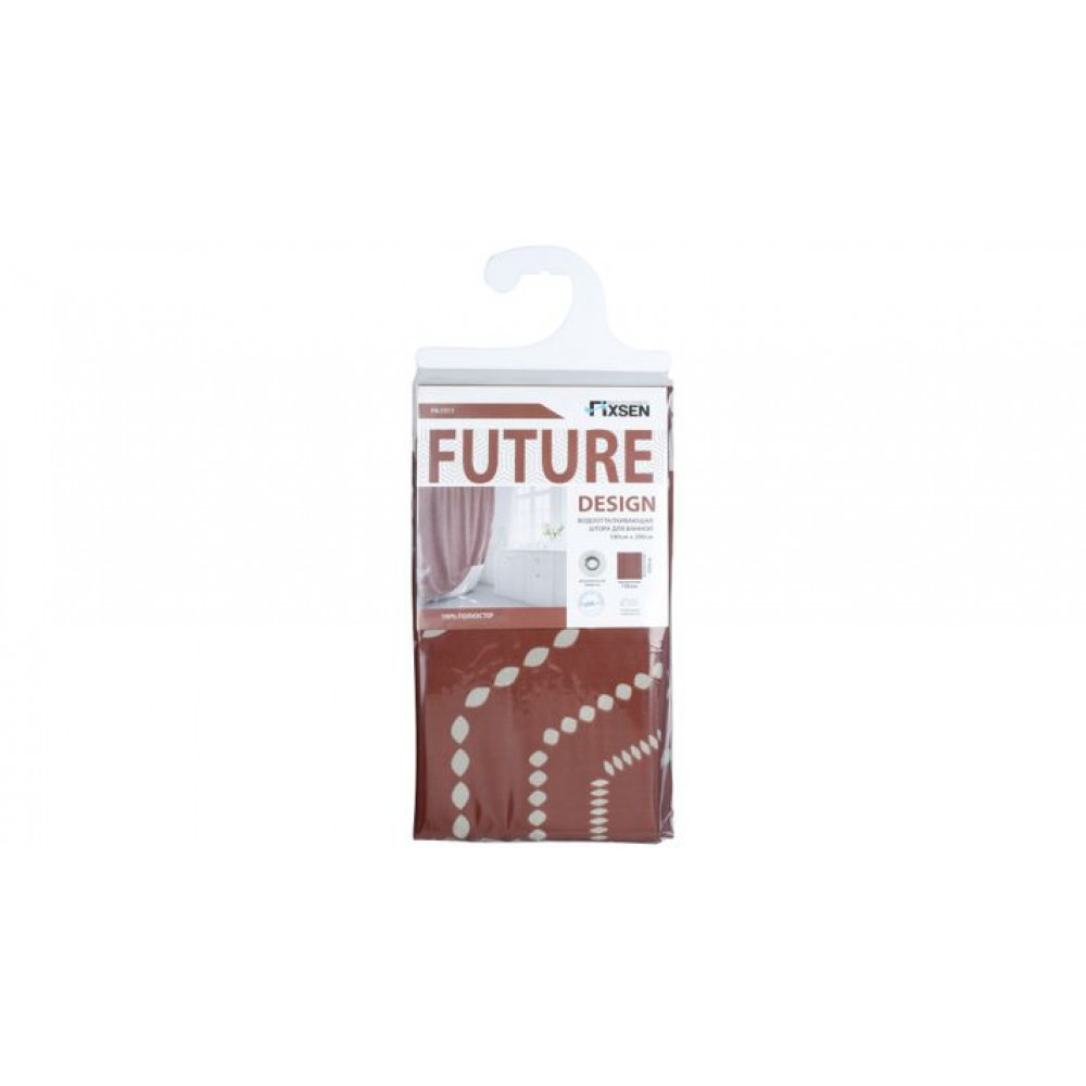Штора для ванной Fixsen Future (FX-1511)
