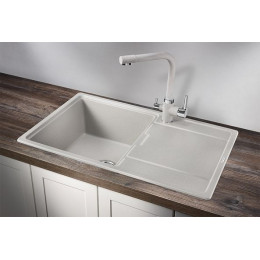 Кухонная мойка GRANULA (7804, БАЗАЛЬТ)