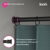 Карниз для ванной комнаты, 110-200 см, черный матовый, Elegante, IDDIS, (RSB0120i14)