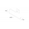 Держатель бумажных полотенец FIXSEN Square (FX-93110C)