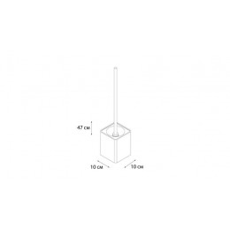 Ёрш напольный Fixsen Text (FX-230-5)