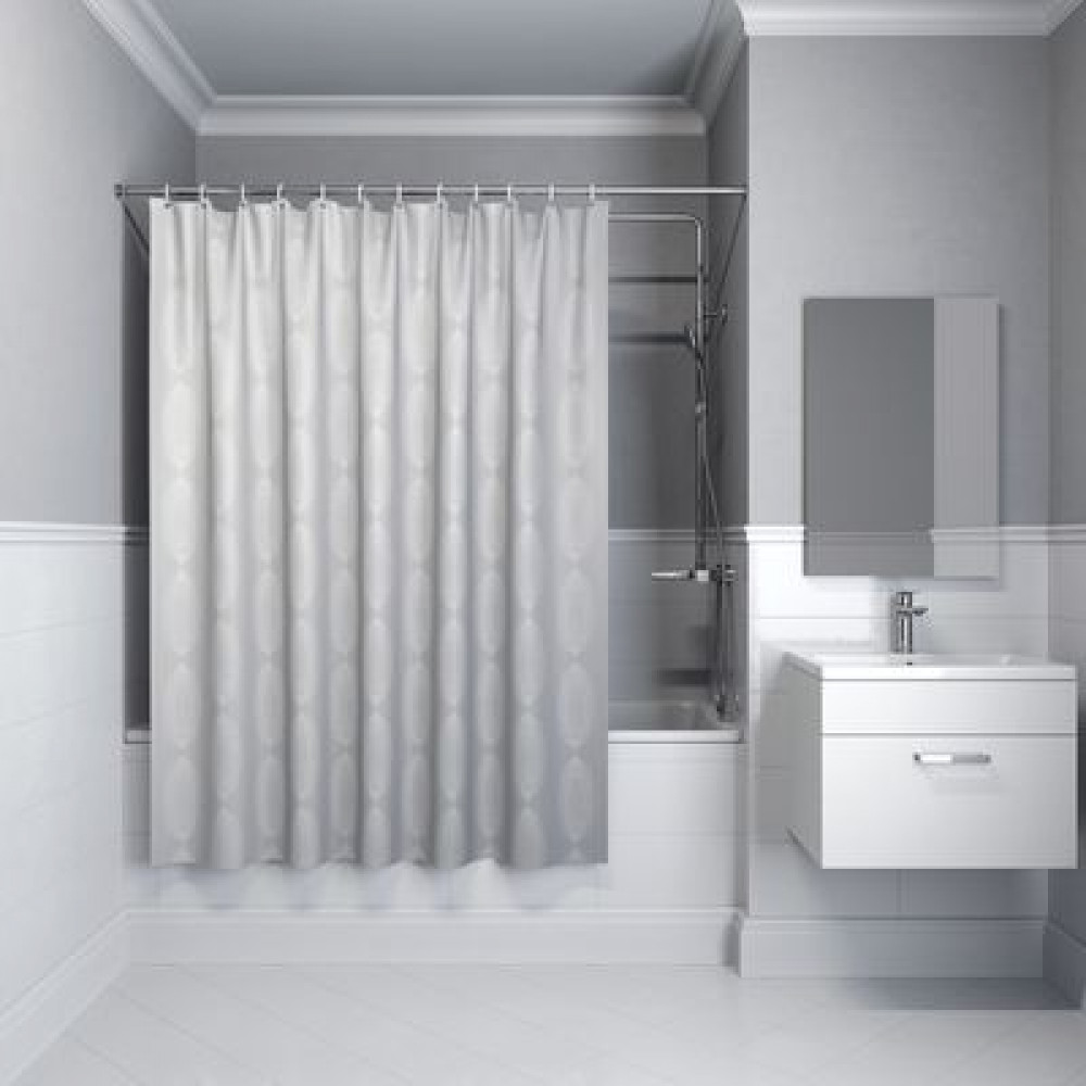 Штора для ванной IDDIS 200x180 см, Полиэстер (BD05P18i11)