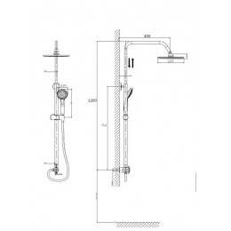 Душевой комплект RUSH Bella (BL4535-116)