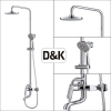 Душевая система DK Venice Rialto (DA1063701B14)