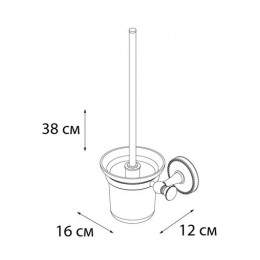 Ерш для туалета FIXSEN ADELE (FX-55013)