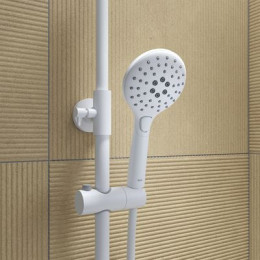 Душевая система IDDIS с изливом белый матовый Ray (RAYWT3Fi06)