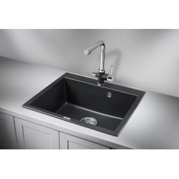 Кухонная мойка GRANULA (6001, ШВАРЦ)