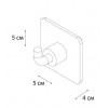 Крючок FIXSEN Square одинарный (FX-93105)